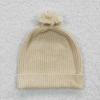 Child's Pom Pom Hat