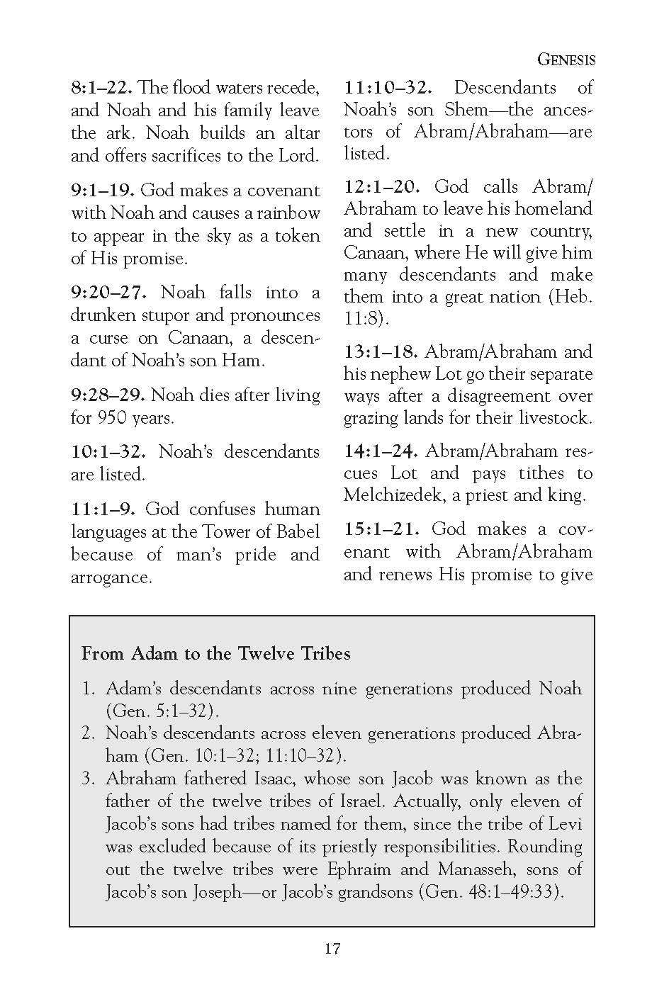 Pocket Bible Handbook