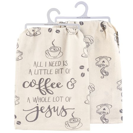 Coffee & Jesus Kitchen Towel