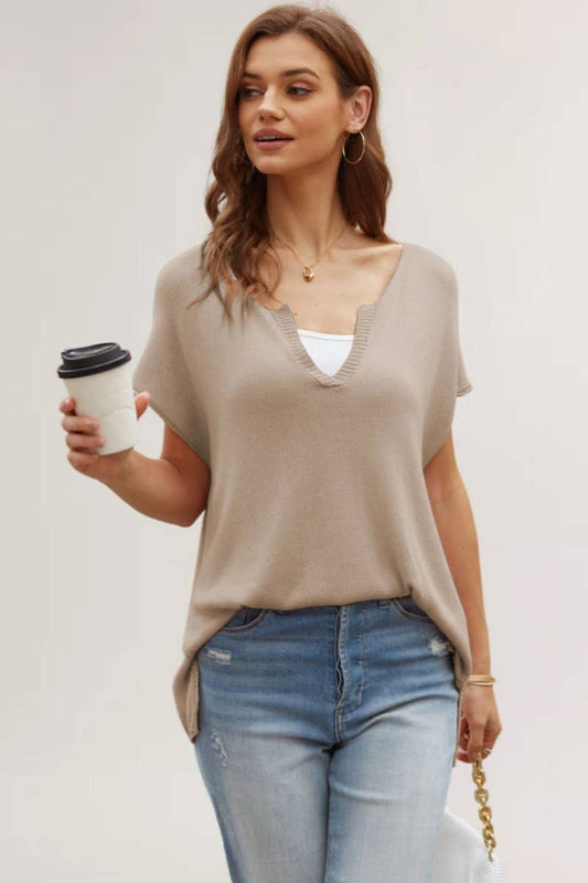 V-Neck Loose fit top