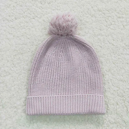 Child's Pom Pom Hat