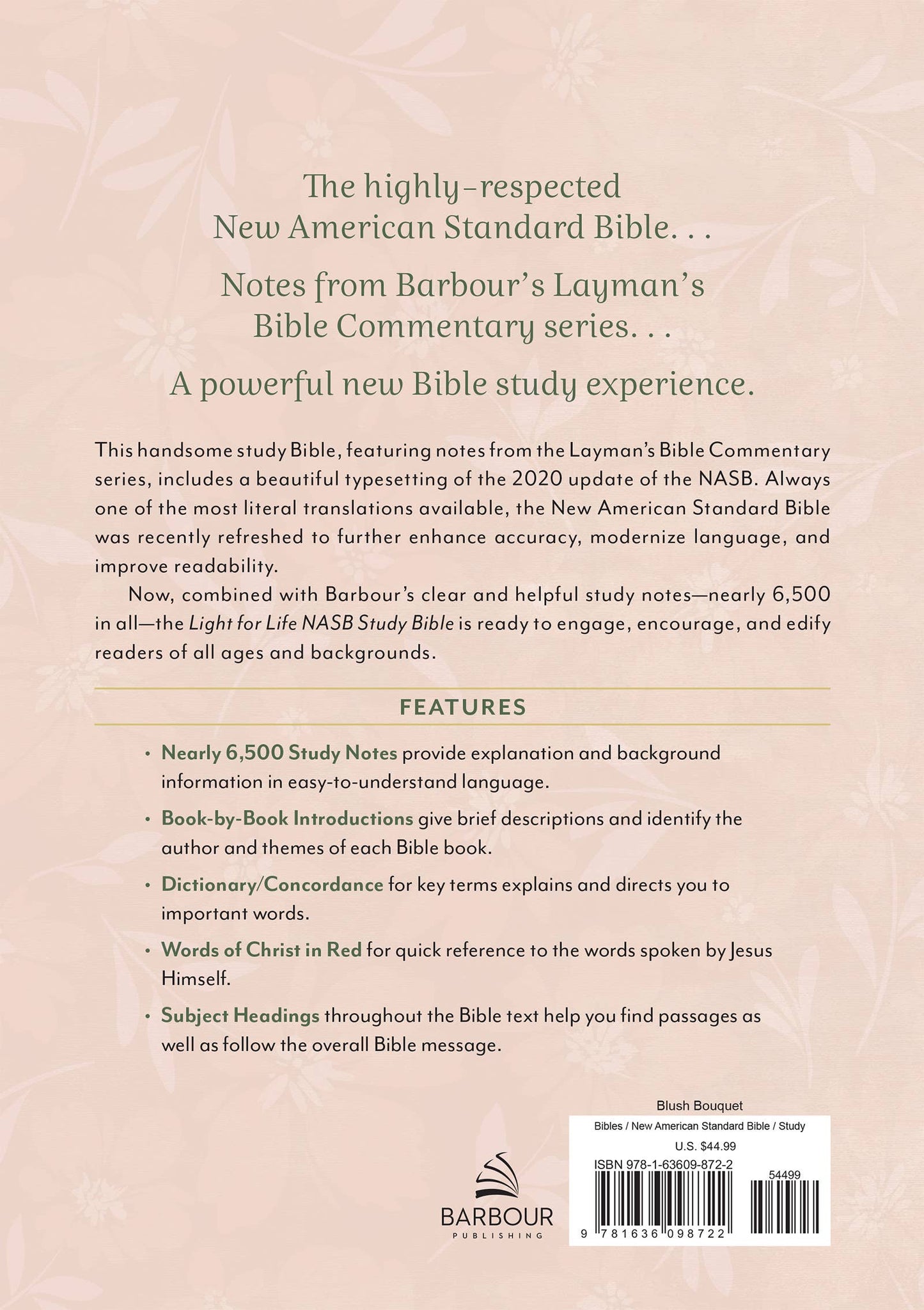 Light for Life NASB Study Bible