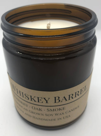 Whiskey Barrel Soy Candle