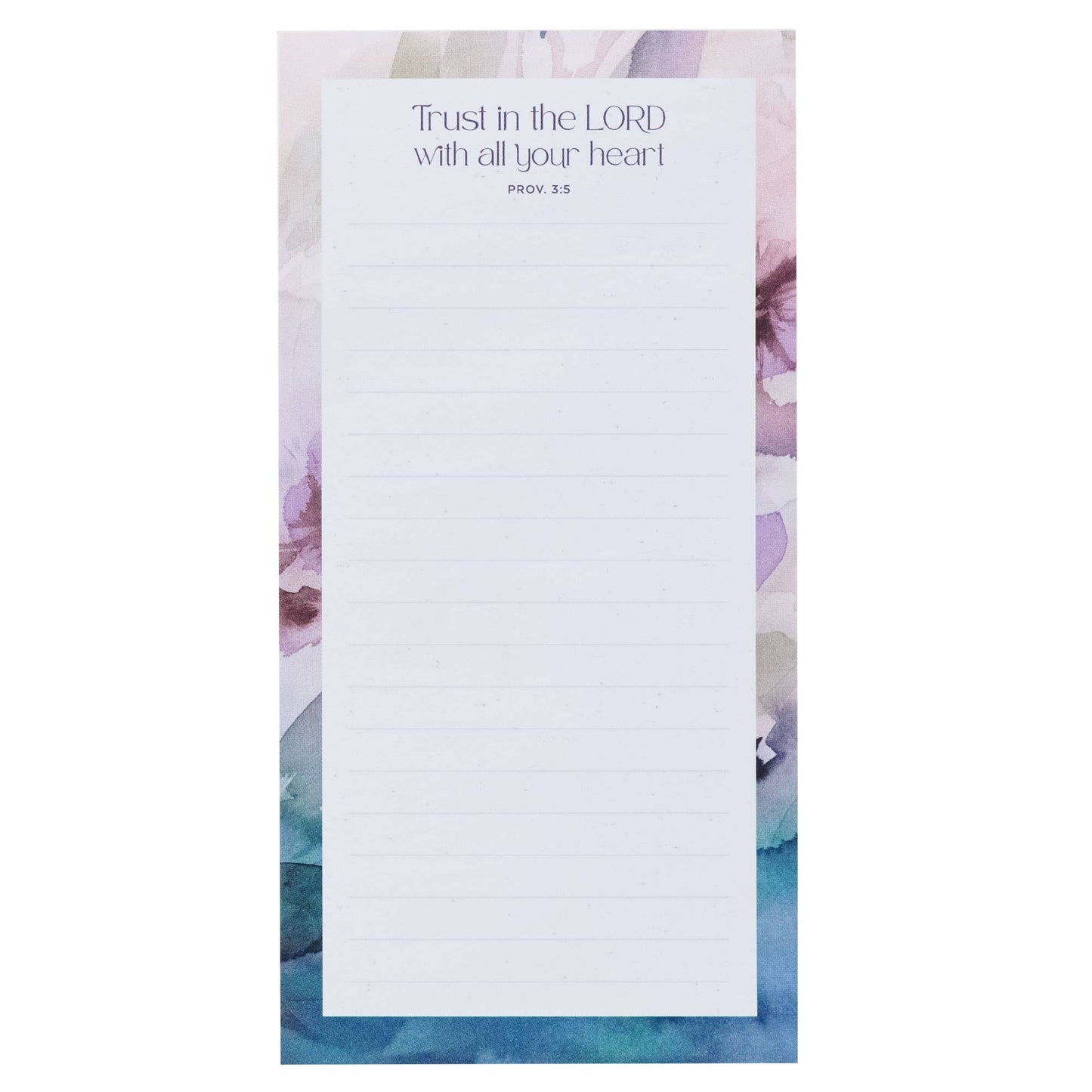 Trust in the Lord Magnetic Notepad & Pen - Prov. 3:5