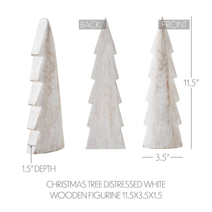 Wooden Distressed Christmas Tree