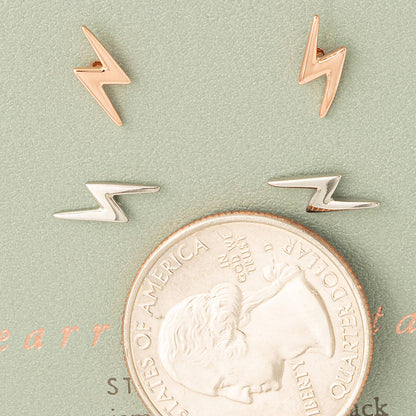 Mini Lightning Stud Earrings Set