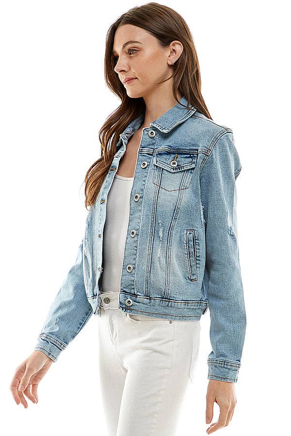 Relaxed fit Jean Jacket