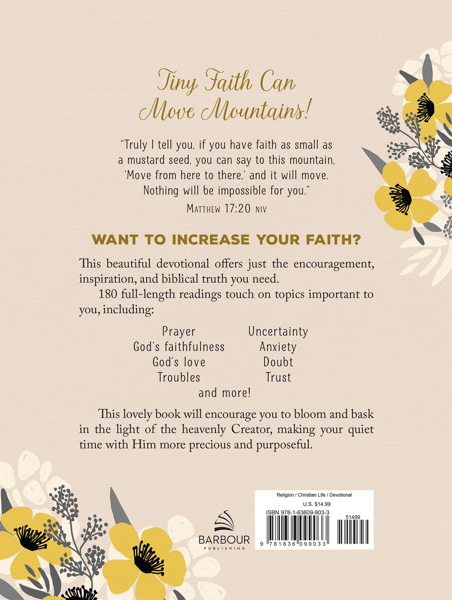 A Mustard Seed Faith Large Print