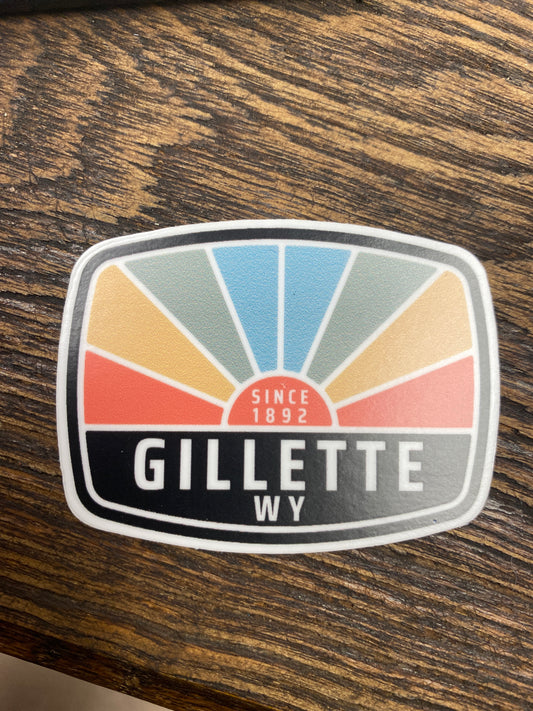 Gillette Sticker