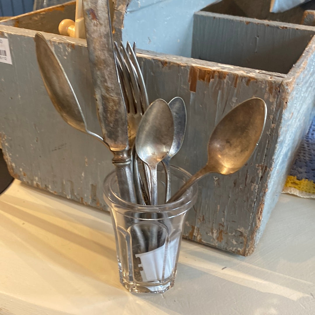 Assorted Antique Silverware