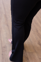 Noir Compression Flare Leggings