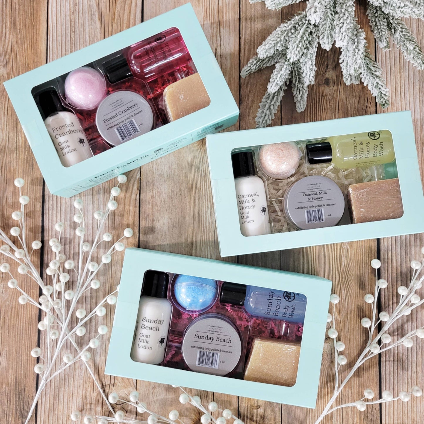 5 Piece Gift Set: Oatmeal Milk & Honey