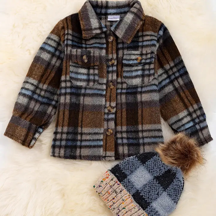 Boys Flannel Jacket