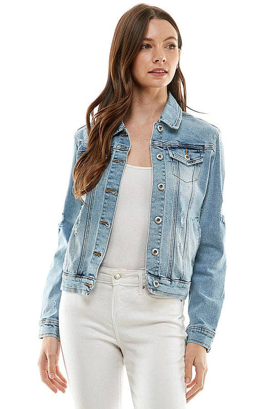 Relaxed fit Jean Jacket