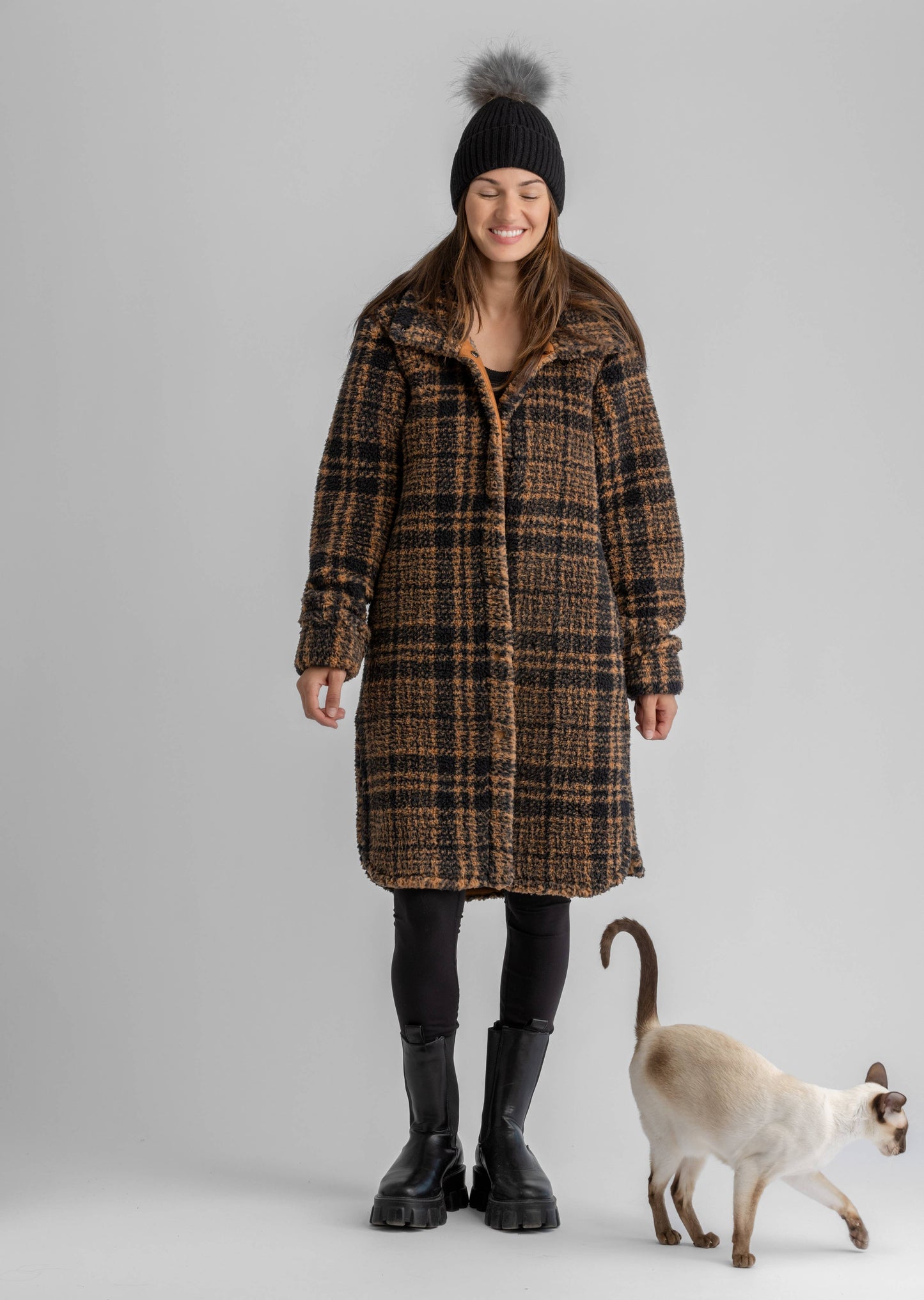 Ainsley Button Coat