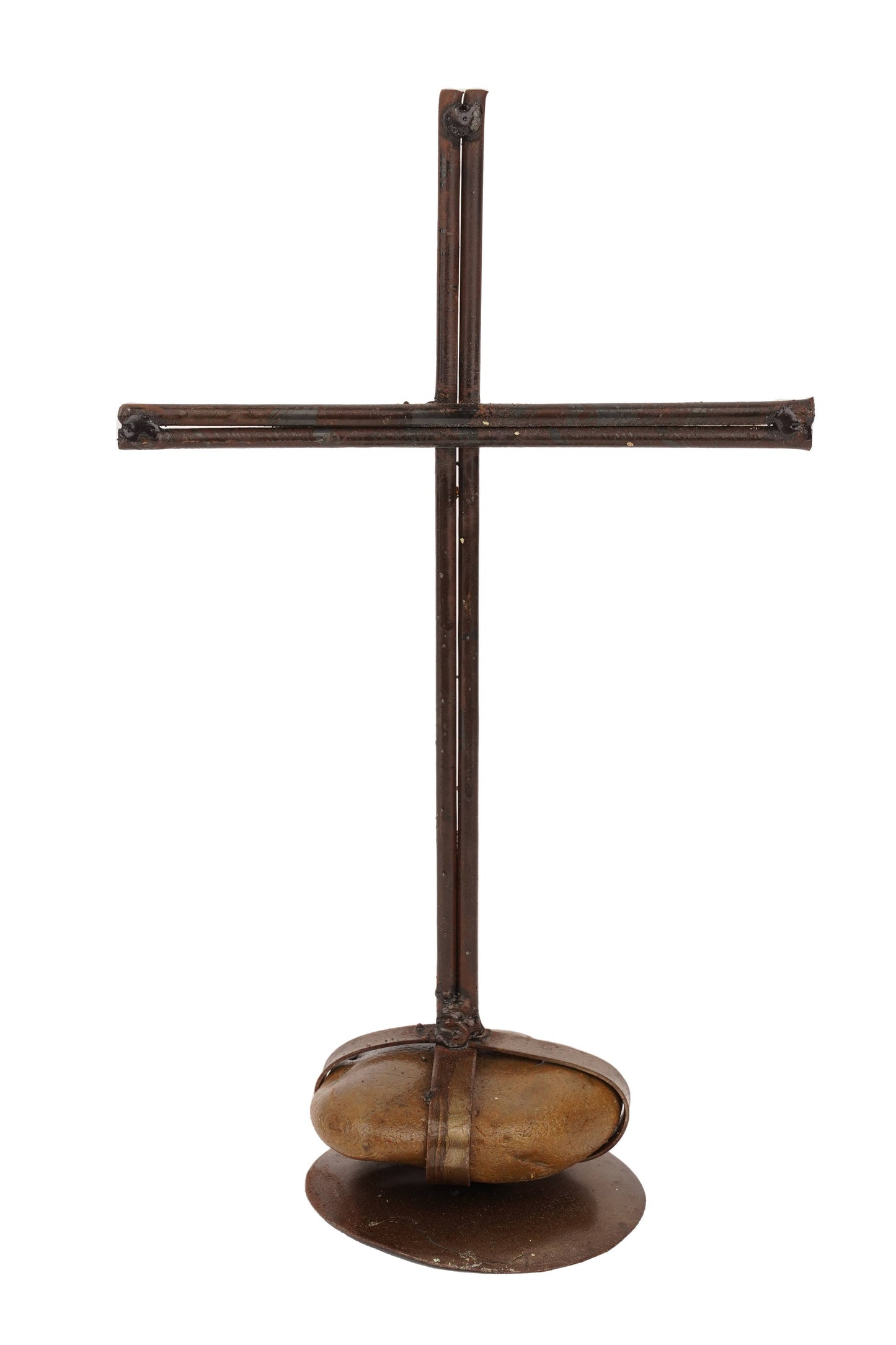 Rock Pedestal Cross