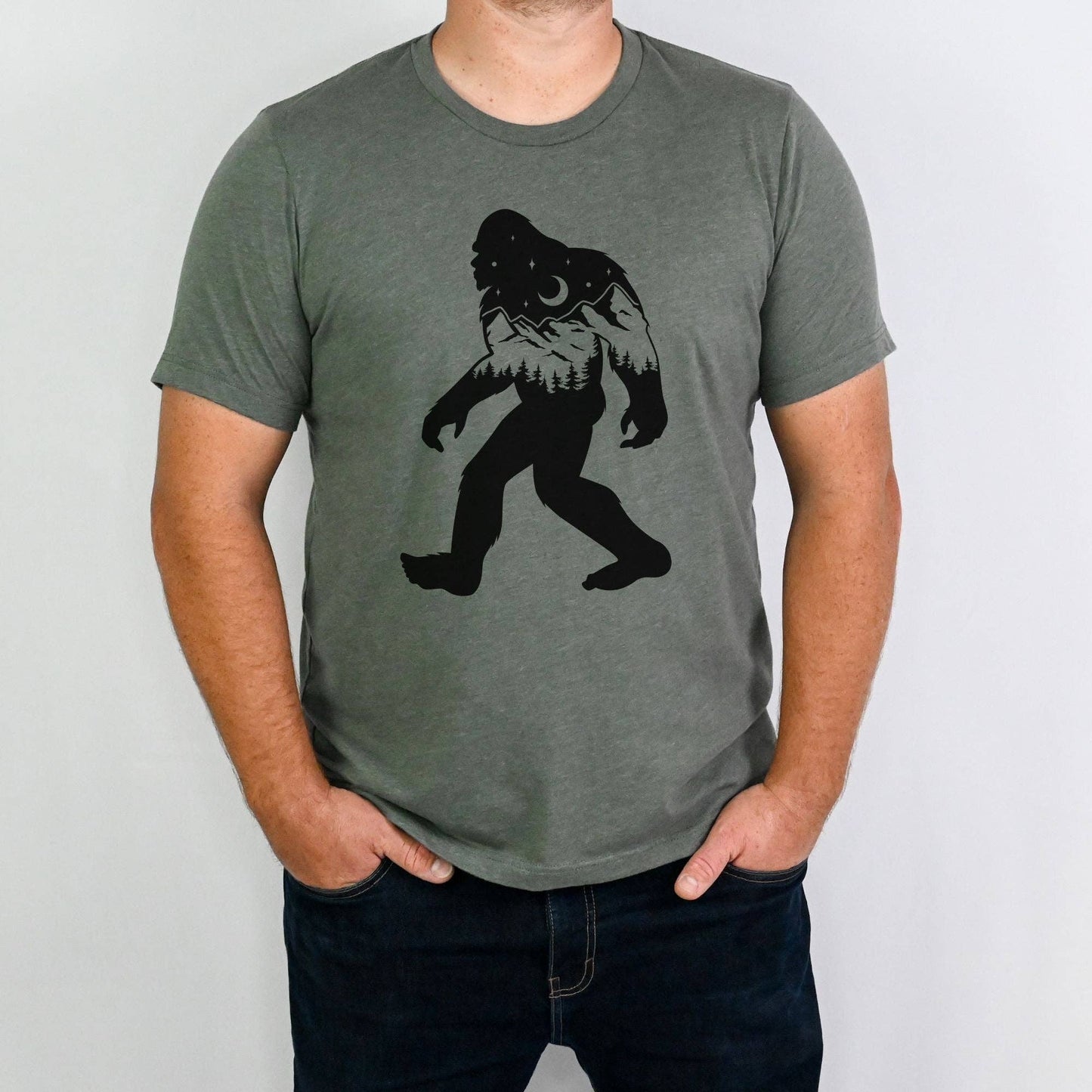 Men's Bigfoot Nature Shirt