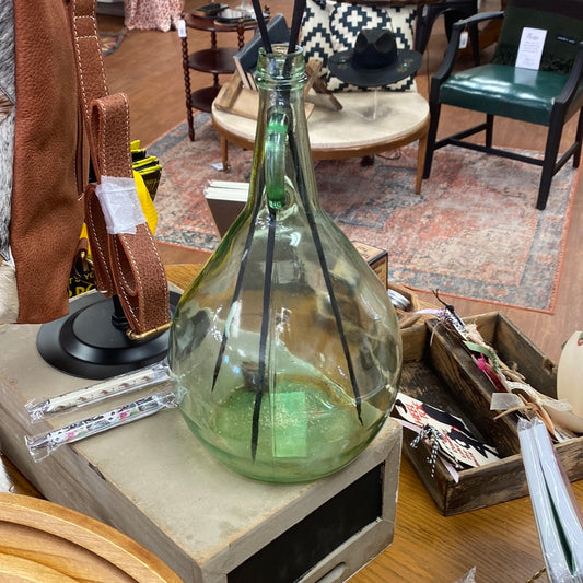 Green Wine Jug