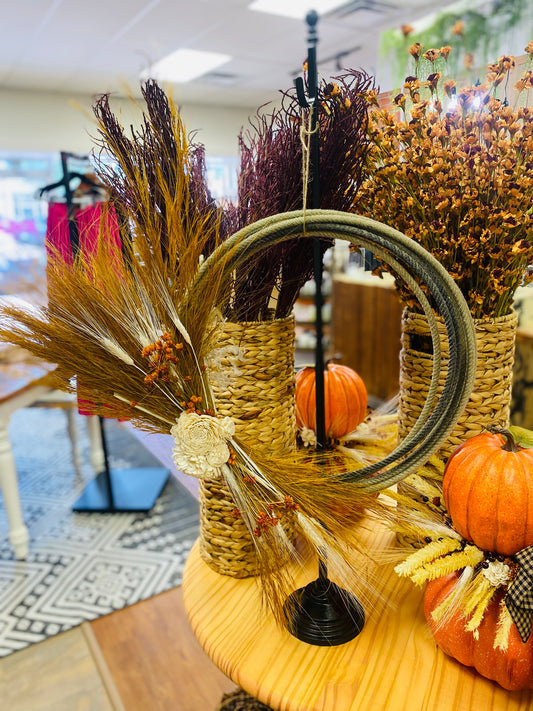 Fall Rope Wreath Class