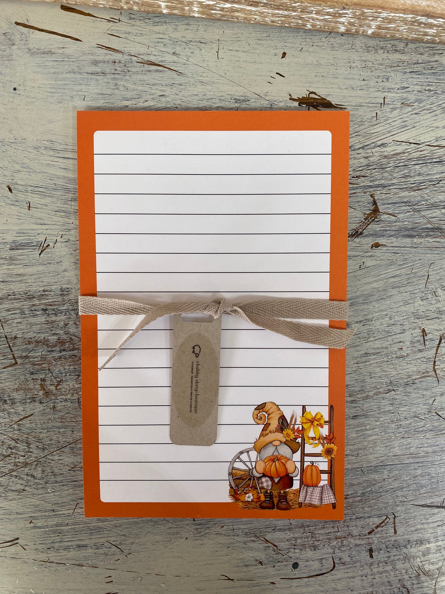 Boy Gnome Note Pad