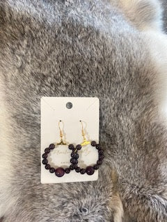 Garnet Earrings