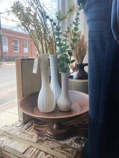 Vintage Milk Glass Vases