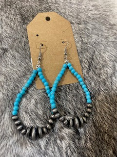 Navajo bead Earrings