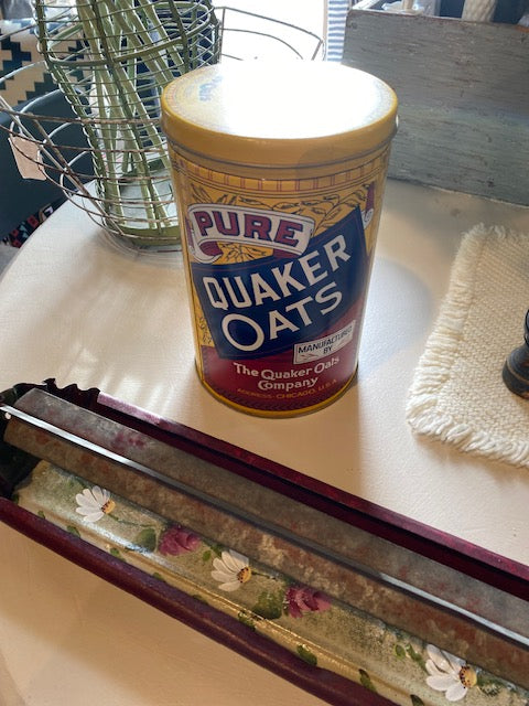 1984 Quaker Oats Tin