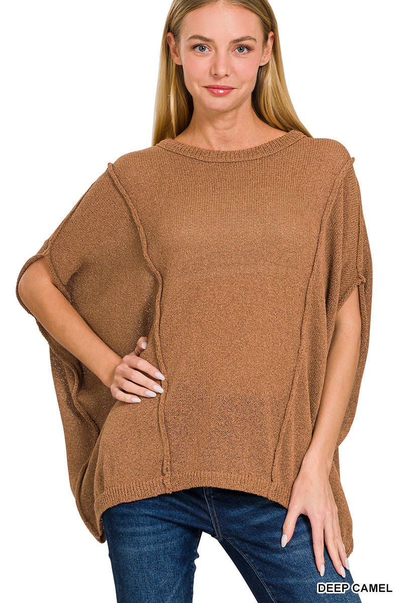 Drop Shoulder Sweater