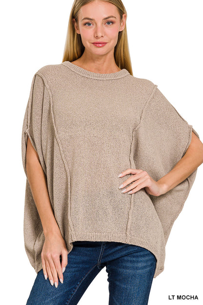 Drop Shoulder Sweater