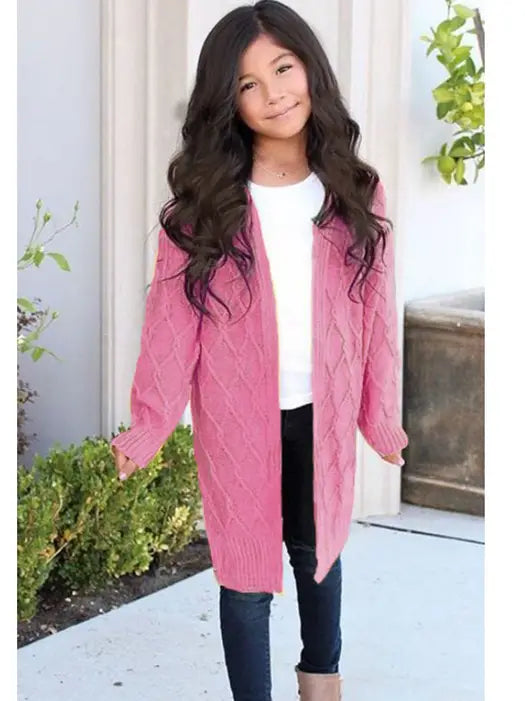 Girl's Chunky Cardigan