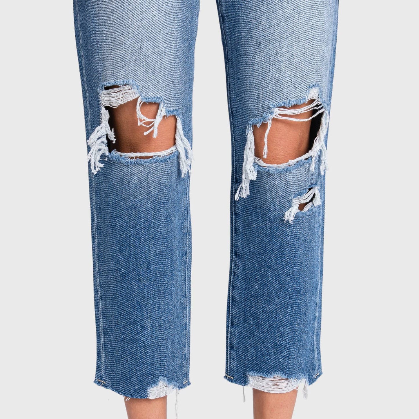 Distressed Vintage Mom Jeans