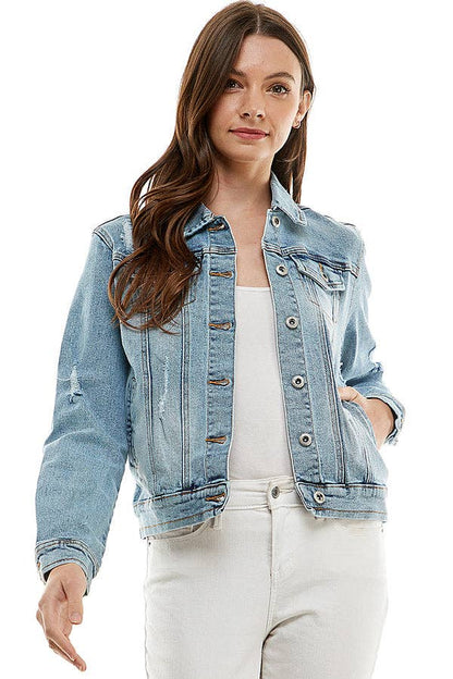 Relaxed fit Jean Jacket