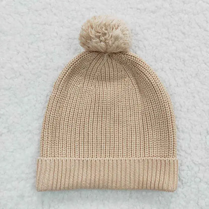 Child's Pom Pom Hat