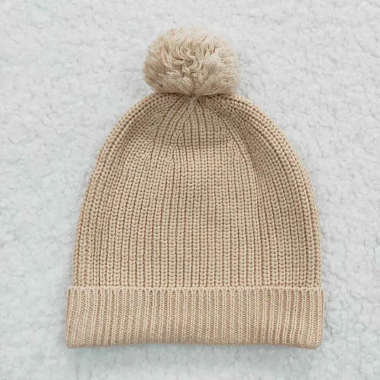 Child's Pom Pom Hat