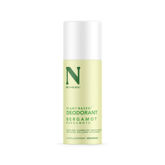 Dr Natural Plastic-Free Deodorant Stick - Bergamot