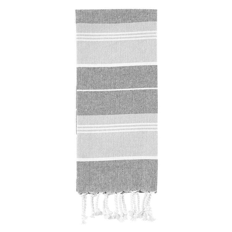 Tea Towel - Grey Stripe