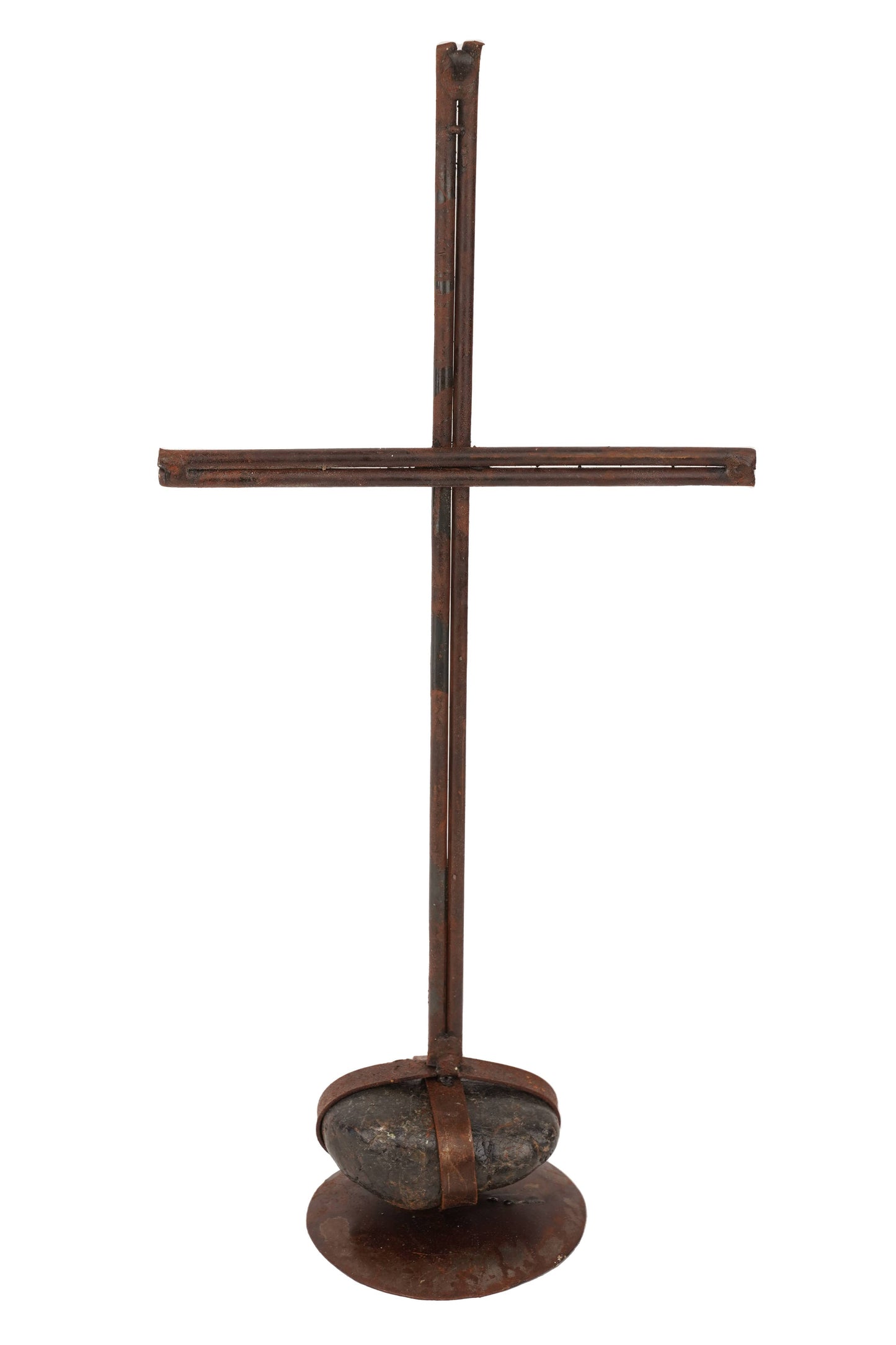 Rock Pedestal Cross