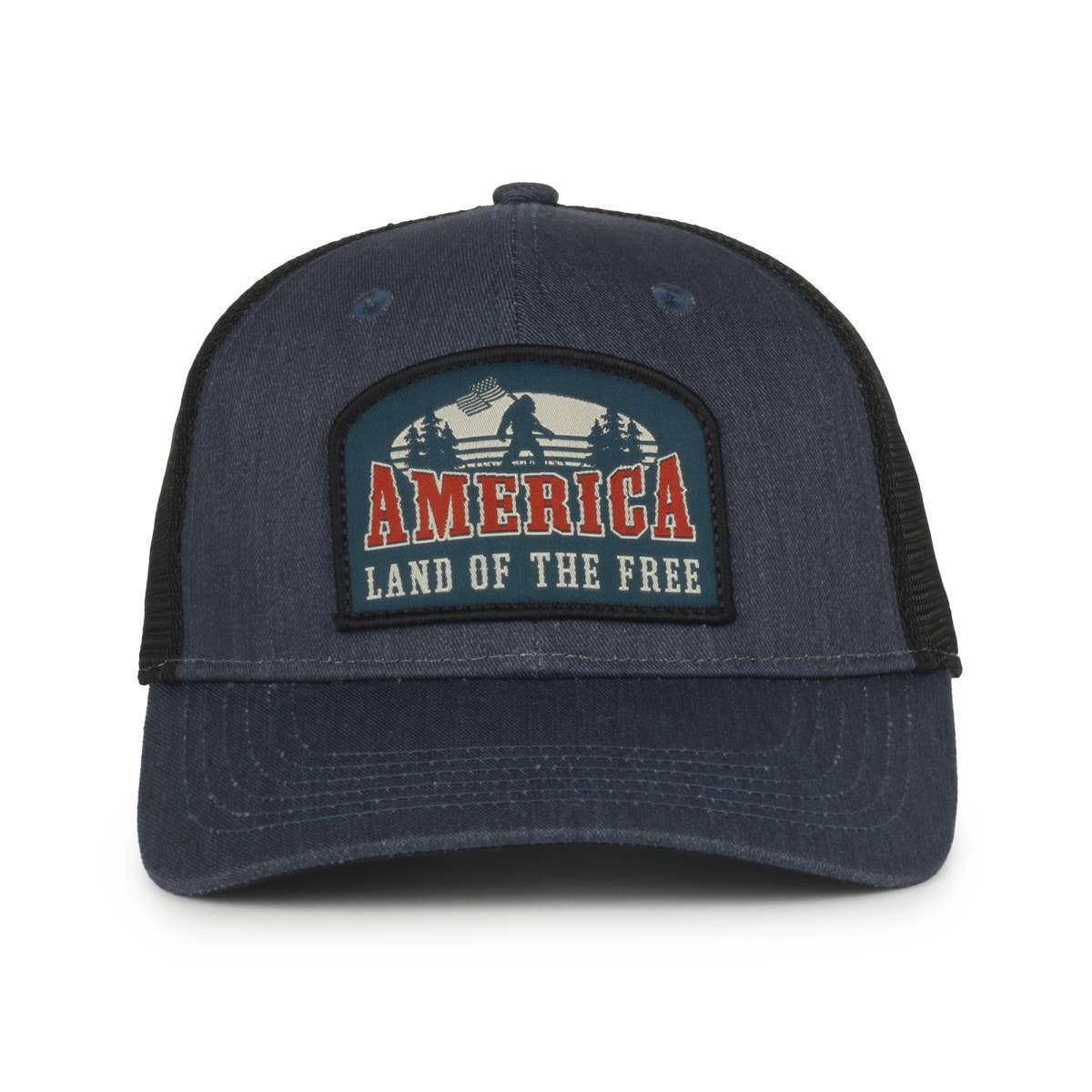 Bigfoot America Land Of The Free Cap