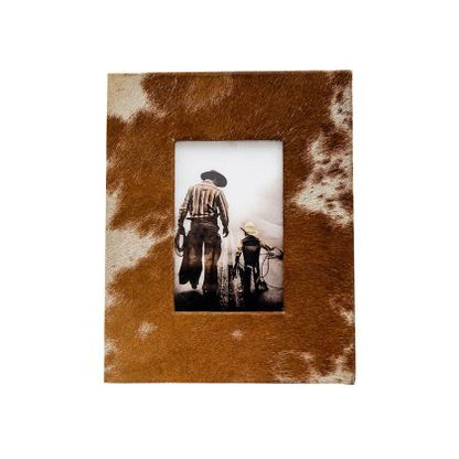 Cowhide Picture Frame