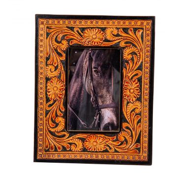 Hand-Tooled Photo Frame