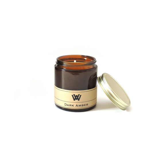 3.5 oz Dark Amber Soy Candle