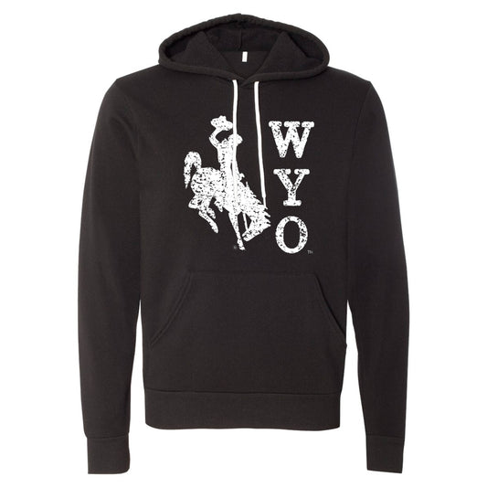 Wyoming Steamboat Black Hoodie